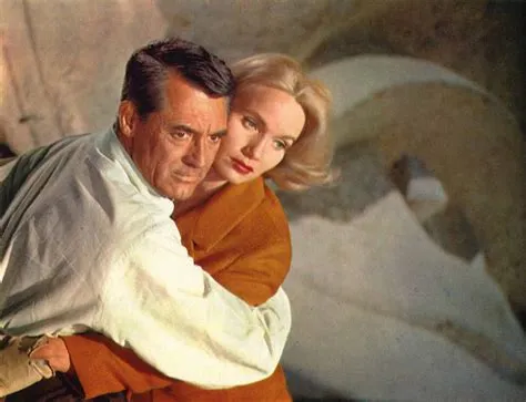 North by Northwest!  A Thrilling Hitchcockian Adventure with Cary Grant and Eva Marie Saint!