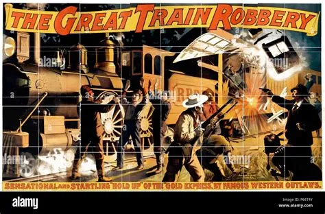  The Great Train Robbery:  A Spirited Western Adventure Filled With Daring Hold-Ups and Exploding Thrills!